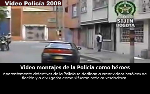 Poli Hollywood, los montajes de la Policía Nacional