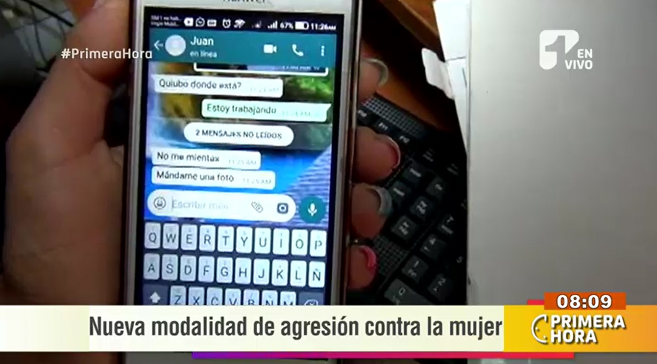 extorsión por celular