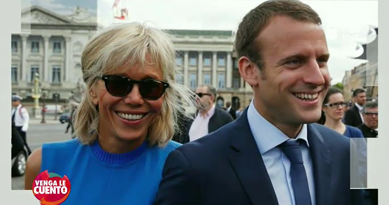 Pareja de presidente de Francia