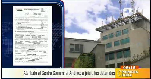A juicio los 10 detenidos por el atentado en el centro comercial Andino