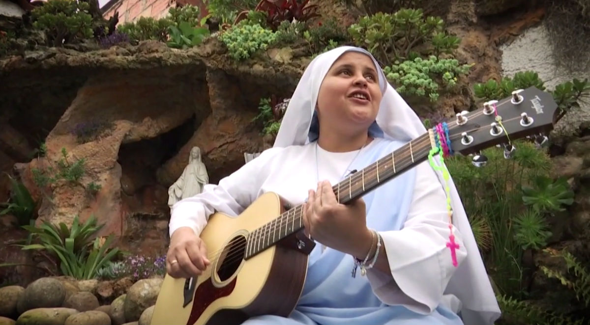 monja rapera maria valentina de los angeles venga le cuento