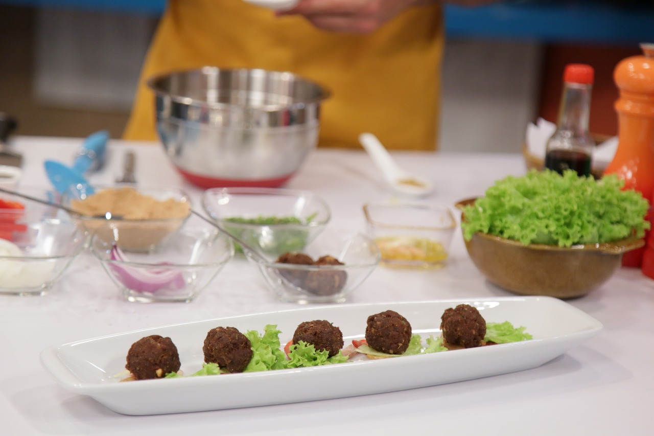 ¡Croquetas de carne molida aromatizadas!