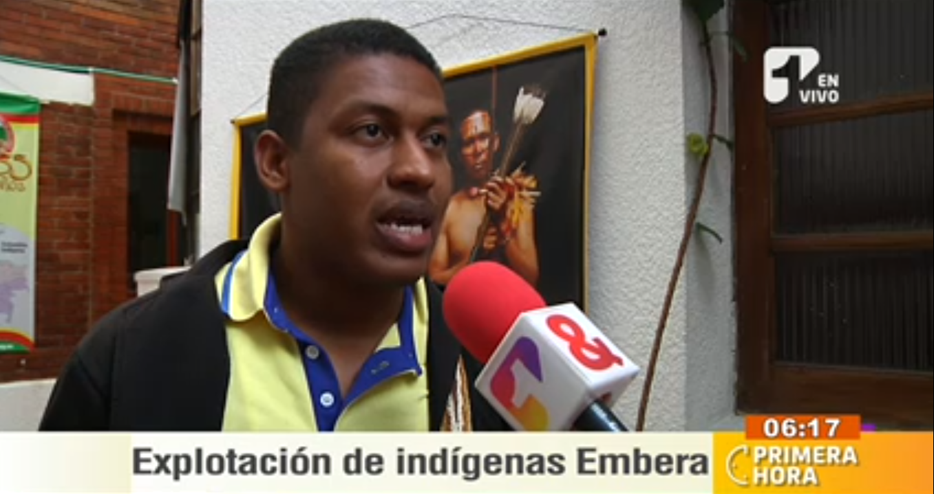 Denuncias por explotación de indígenas Embera prende las alarmas