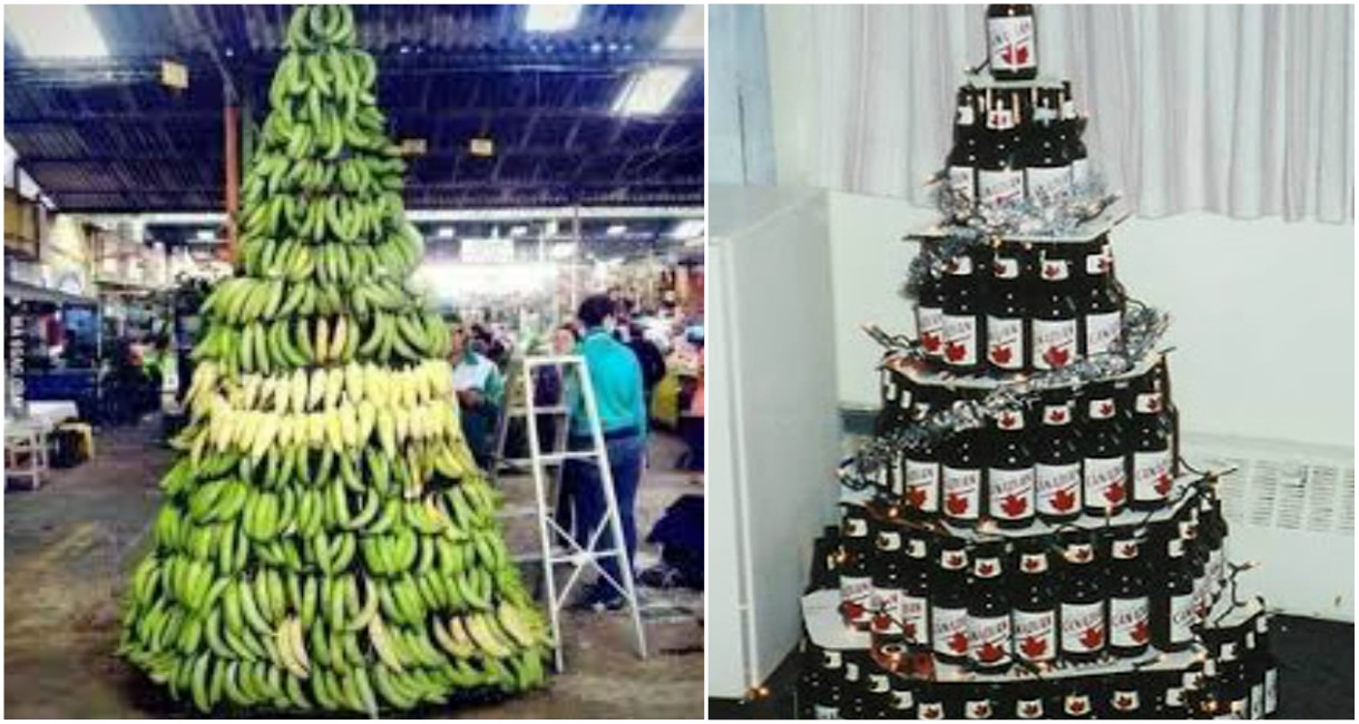 Los árboles de Navidad más feos y curiosos del mundo