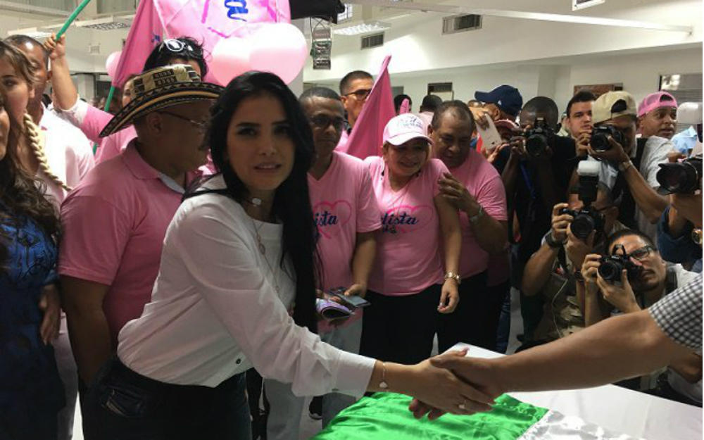 El roscograma de Aida Merlano y sus conexiones políticas