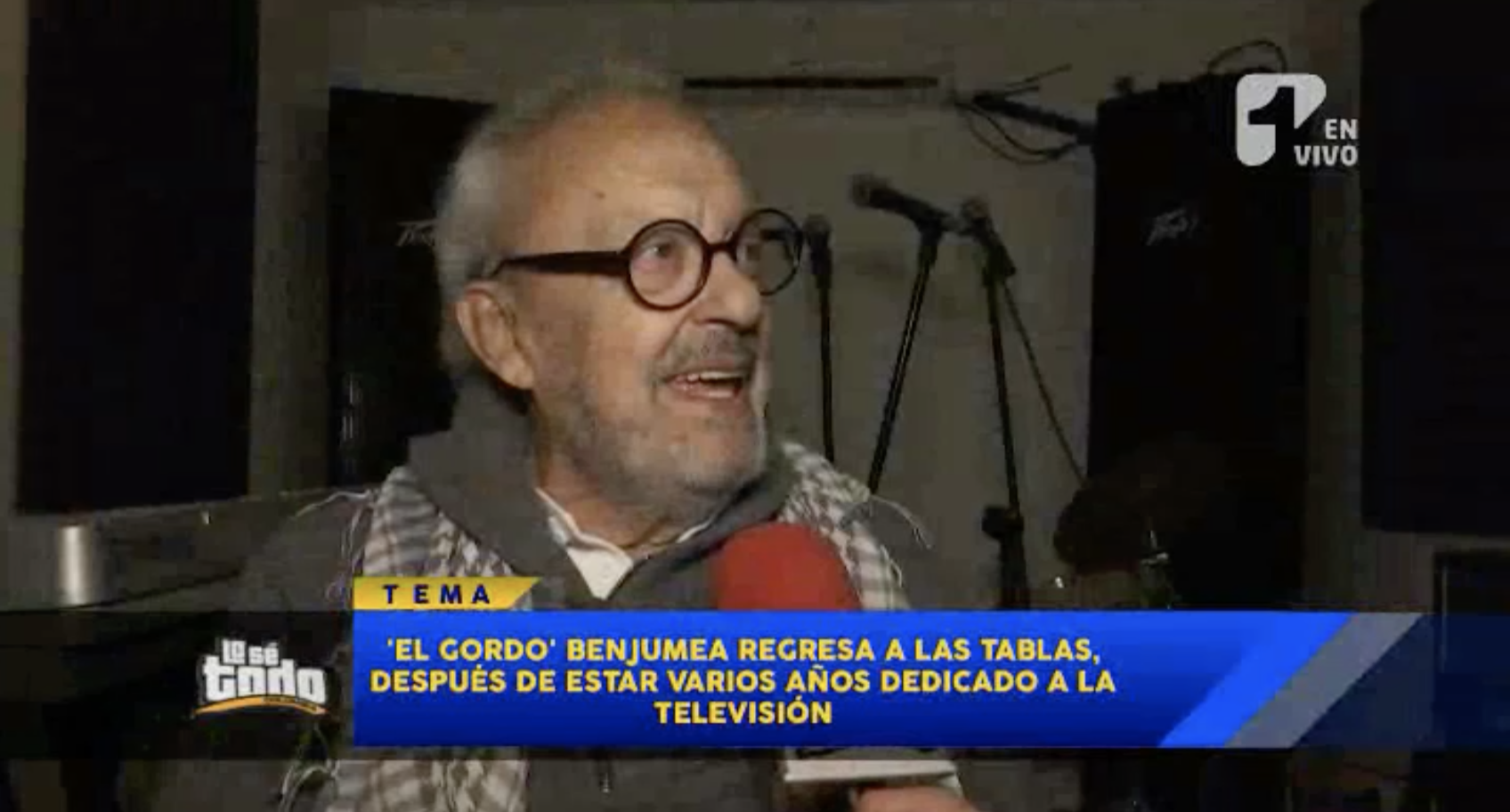 El Gordo Benjumea - El "Gordo" Benjumea tuvo que ser operado de urgencias - El actor tuvo una larga carrera en la televisión colombiana.