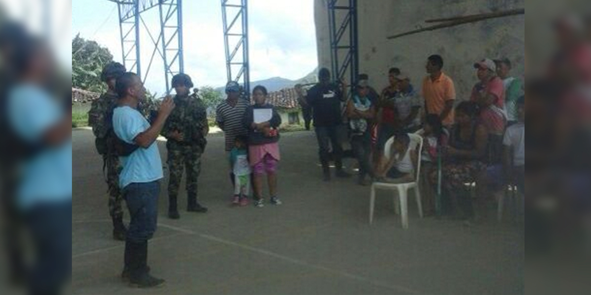 30 militares retenidos en la Vega, Cauca