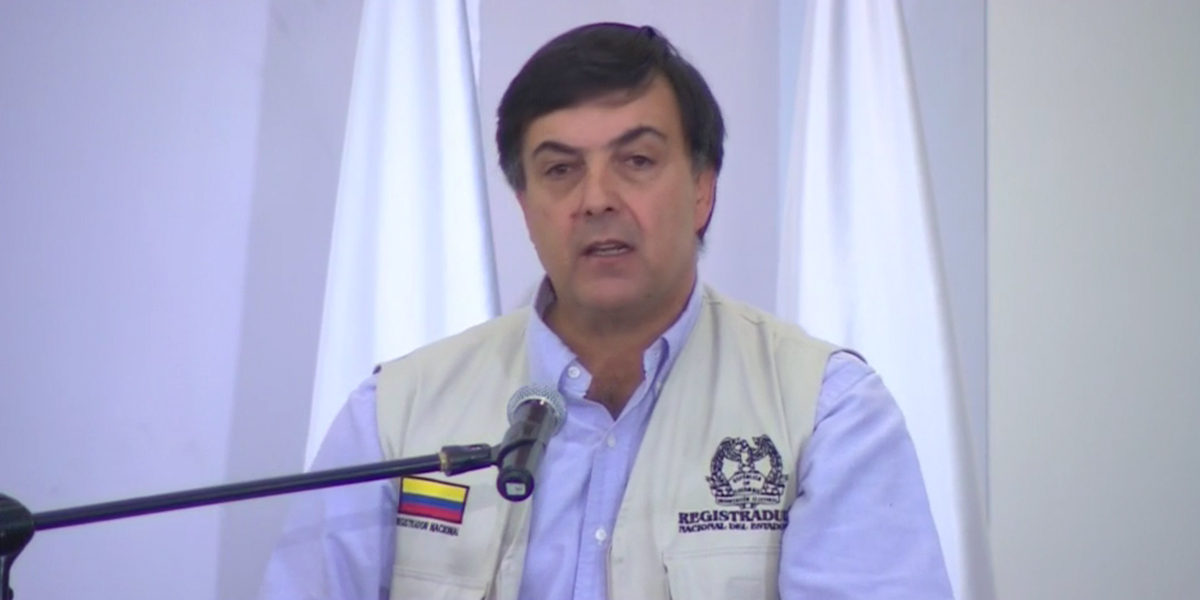 Registrador entrega parte de tranquilidad en la logística de los comicios
