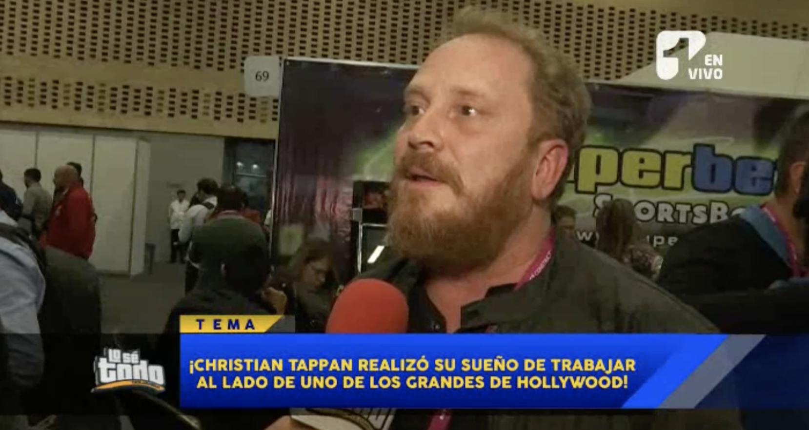 Christian Tappan compartió escenas junto a Nicolas Cage
