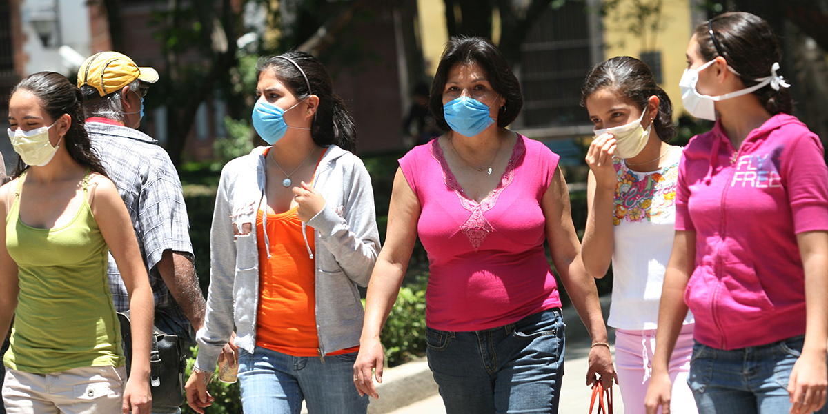 Resultado de imagen para h1n1 colombia