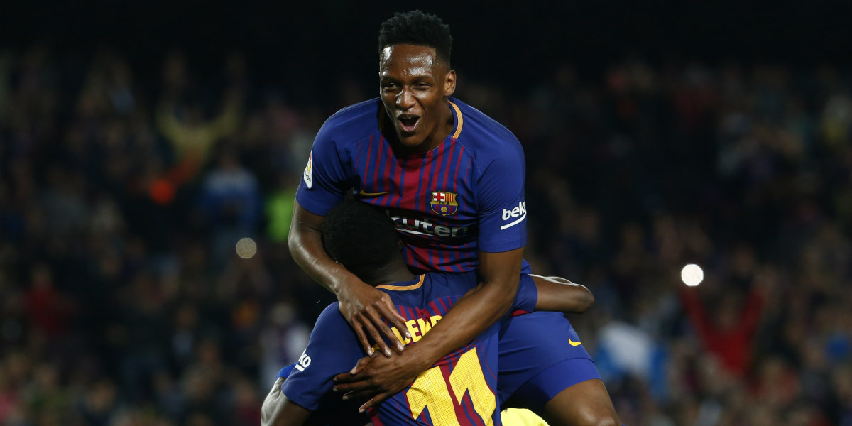 El inesperado respaldo que recibió Yerry Mina por parte del Barcelona