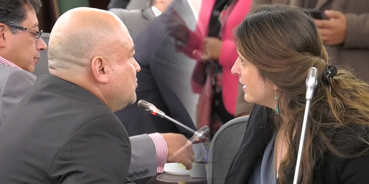 Juntos pero no revueltos, parece ser la consigna en Comisión Primera del Senado