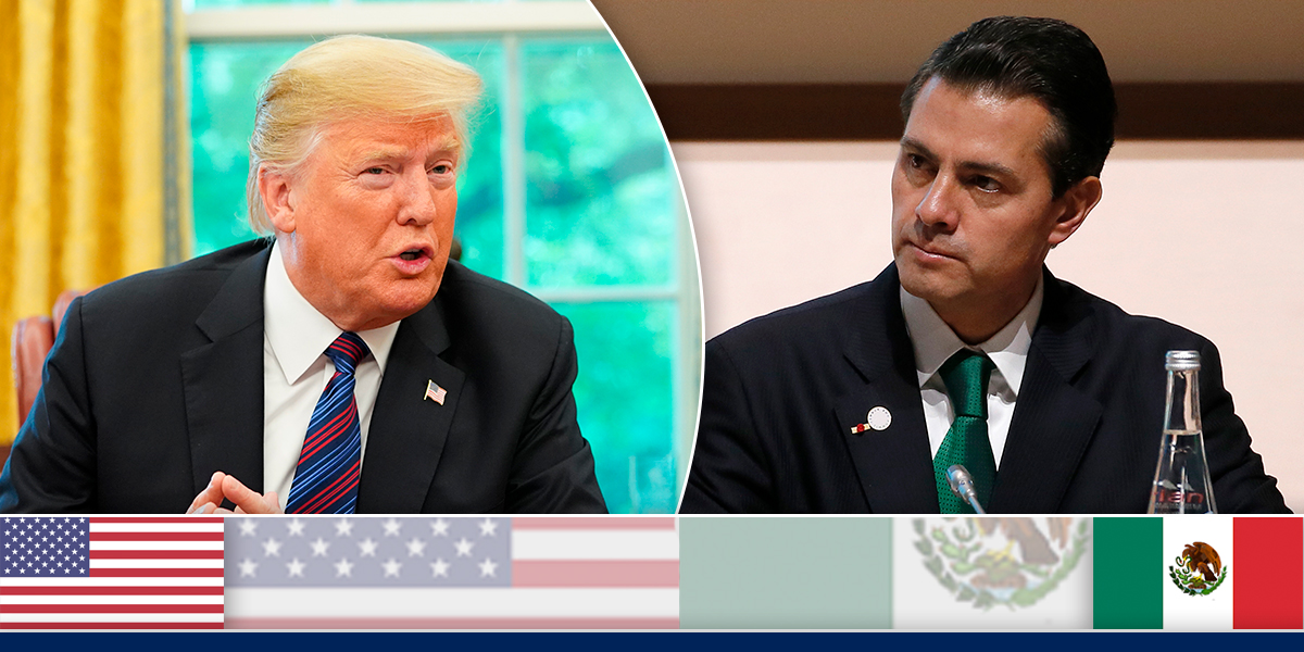Trump celebra tratado comercial con México y anuncia negociación con Canadá