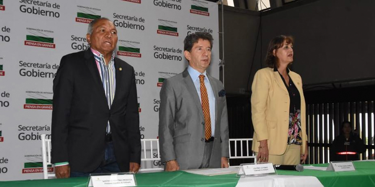 Malestar del gobernador de Antioquia con la Policía por no ser invitado a cumbre Antinarcóticos