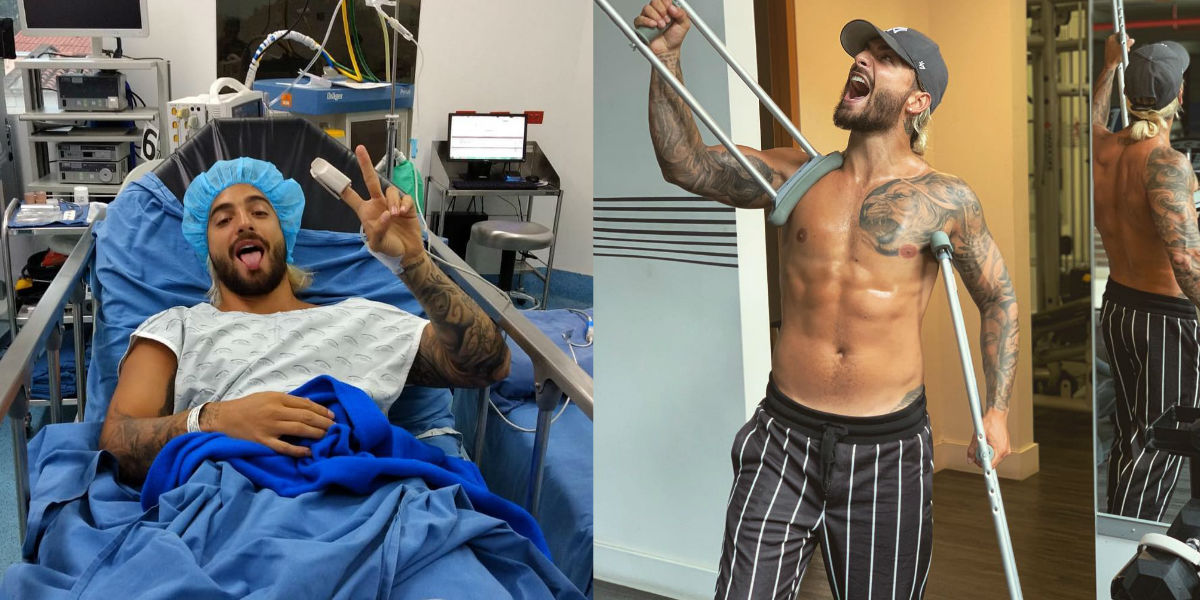 Maluma, con look nuevo, aclara de qué se operó y por qué se aleja temporalmente de los escenarios