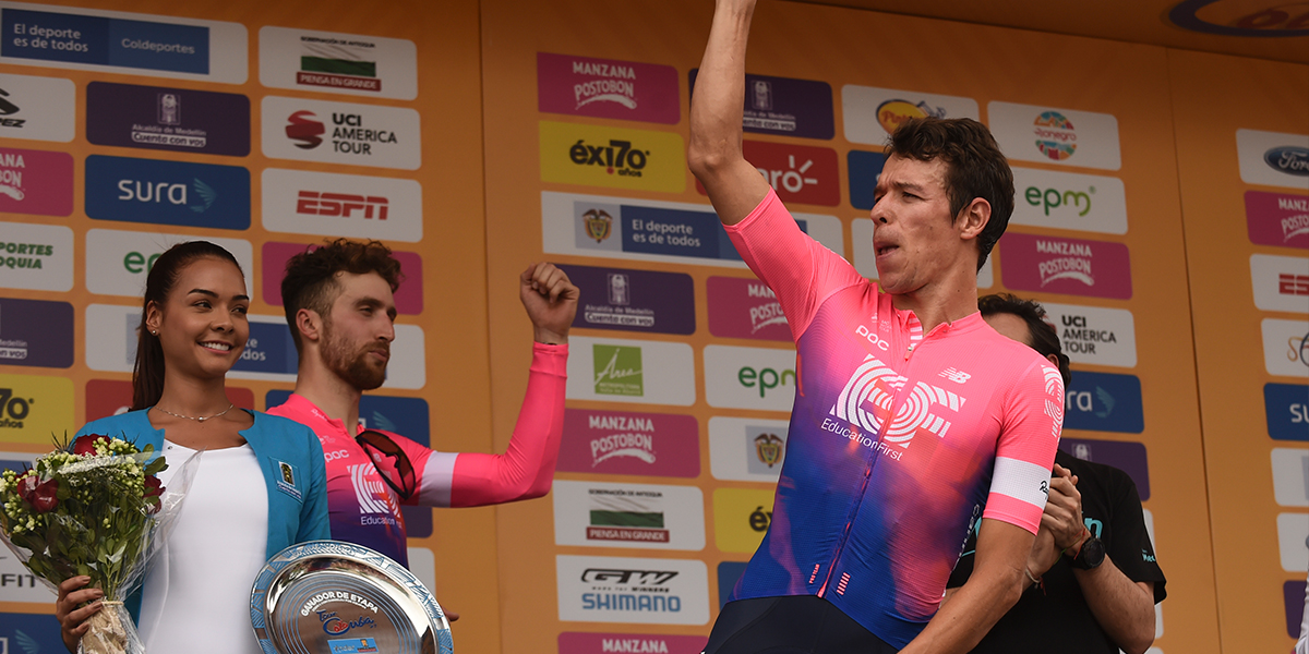 Rigoberto Urán, primer líder del Tour Colombia 2019