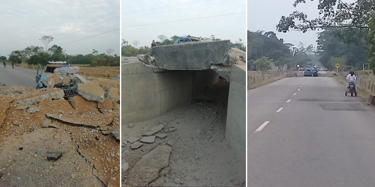Dos civiles heridos en ataque con explosivos en Arauca
