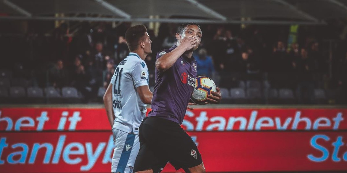 Muriel salvó a la Fiorentina de una derrota ante la Lazio