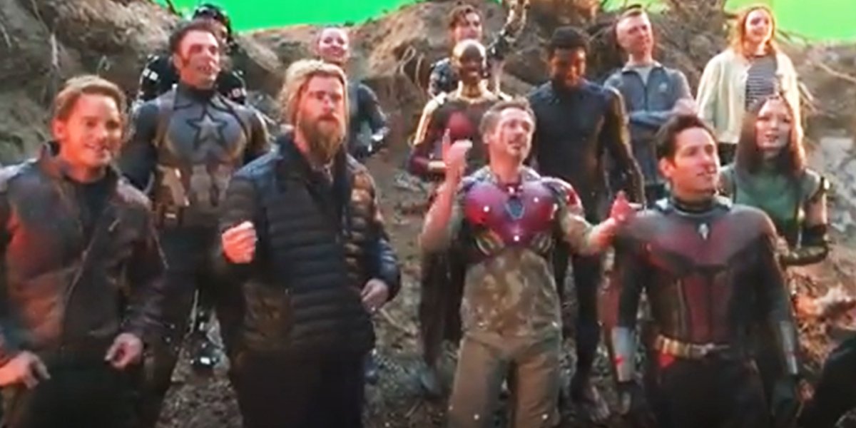 Robert Downey Jr. durante Avengers End Game