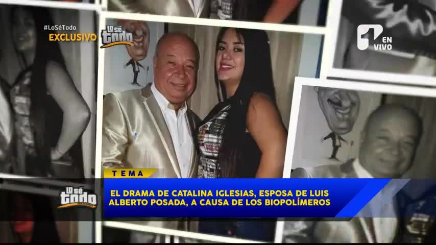 esposa de Luis Alberto Posada - Canal 1