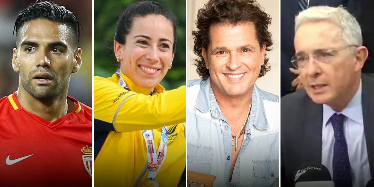 Nueve colombianos en la lista de los más admirados del mundo