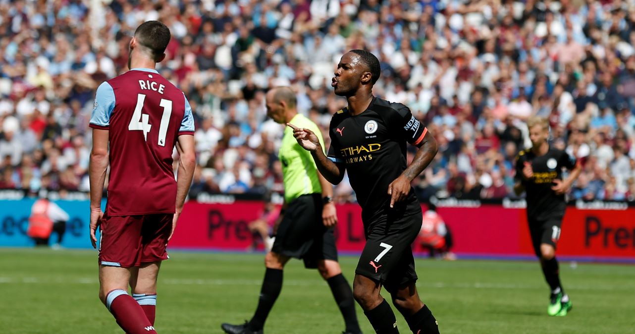 Triplete de Sterling para goleada del City ante el West Ham del colombiano Carlos Sánchez