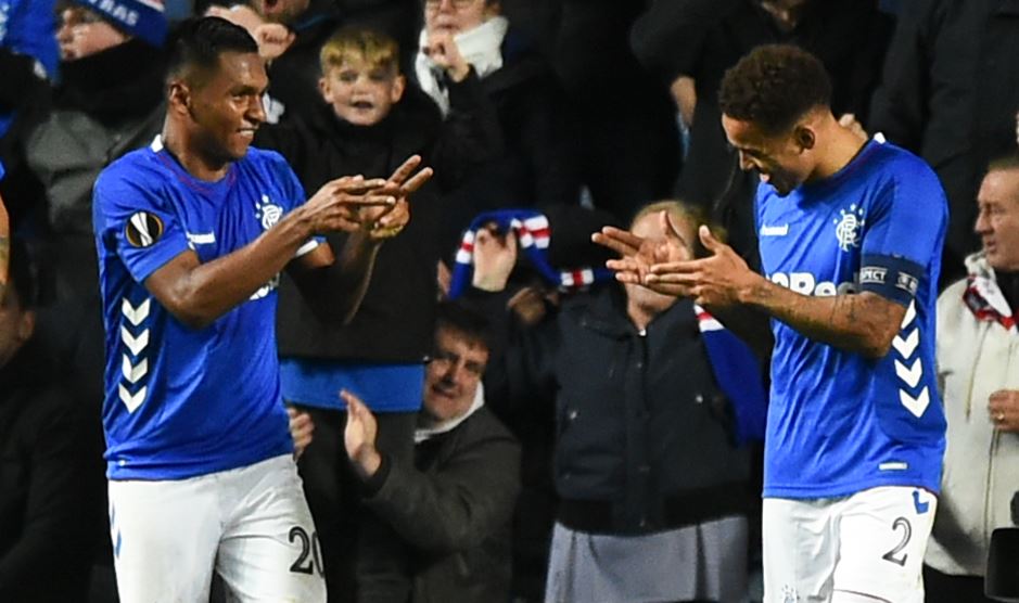 Doblete de Alfredo Morelos le dio clasificación al Rangers en fase previa de Europa League