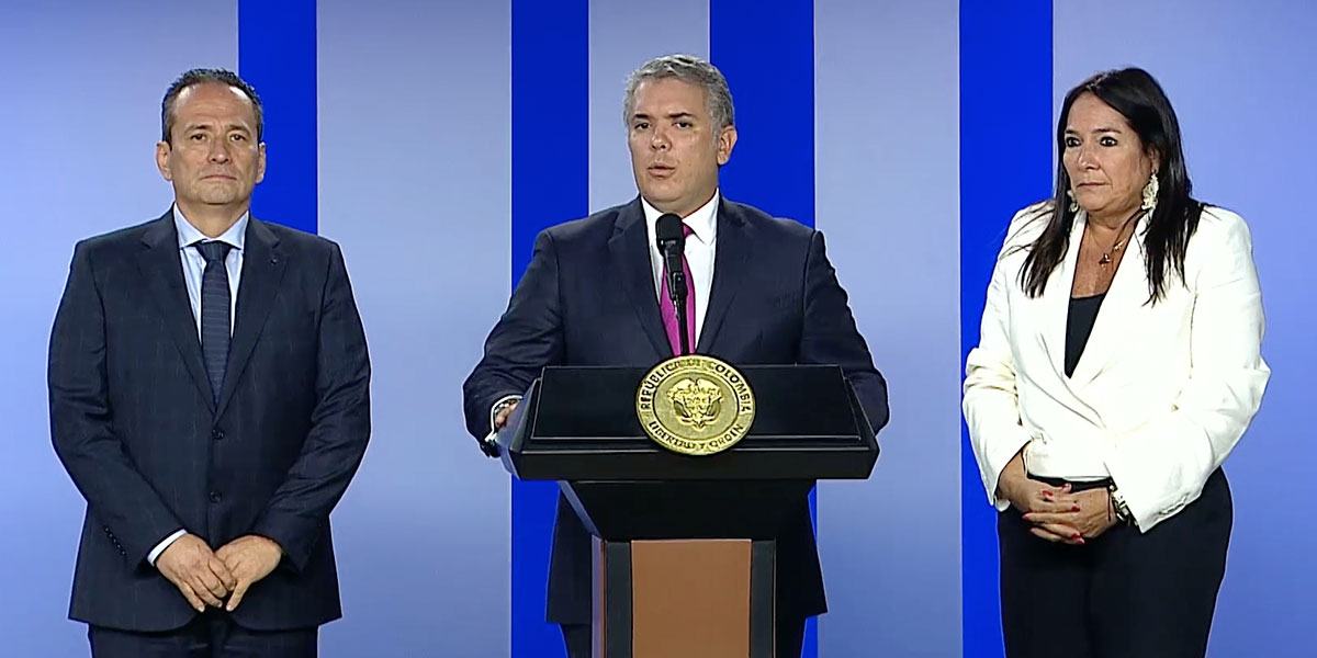 Duque anuncia proyecto para prorrogar Ley de Víctimas durante 10 años más