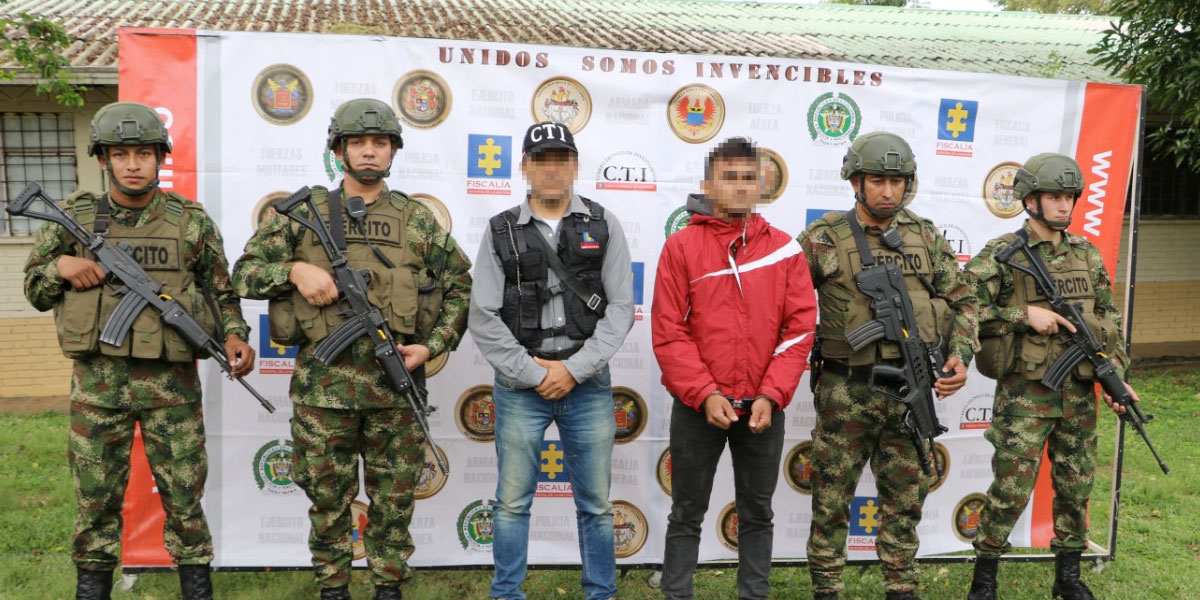 Capturado presunto cuarto cabecilla del frente 'Luis José Solano Sepúlveda' en Ocaña, Norte de Santander - Canal 1
