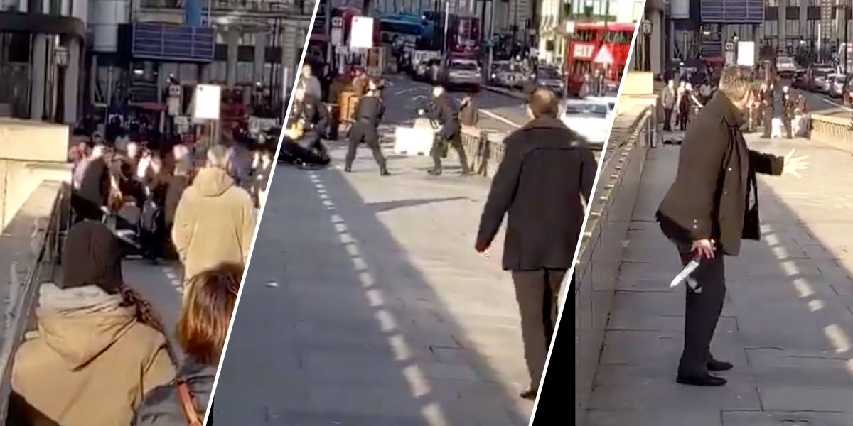Tres muertos, incluido el presunto agresor, en ataque del Puente de Londres
