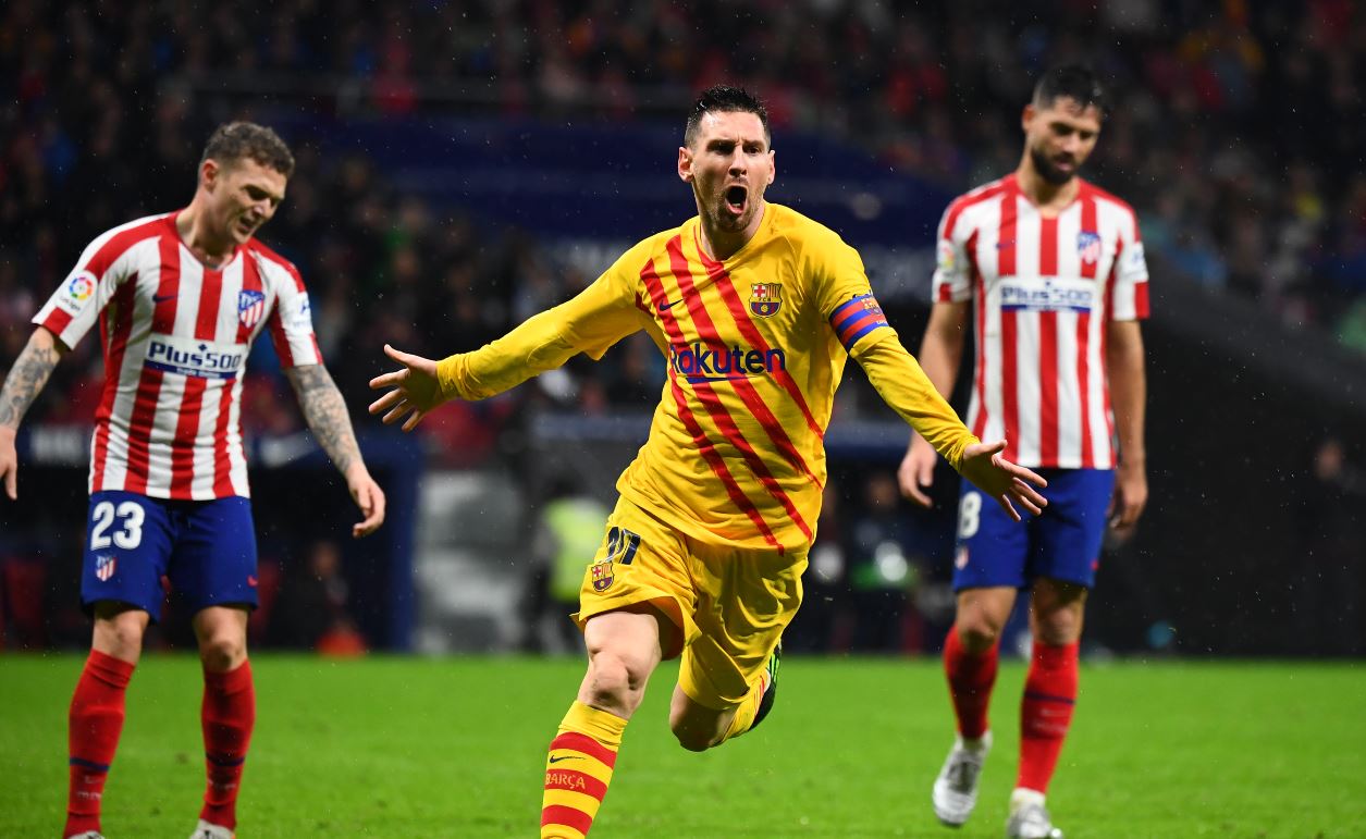 Messi le dio una agónica victoria al Barcelona sobre el Atlético Madrid