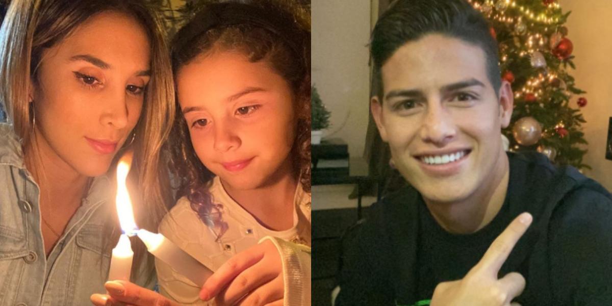La indirecta de Daniela Ospina a James Rodríguez en plena Navidad