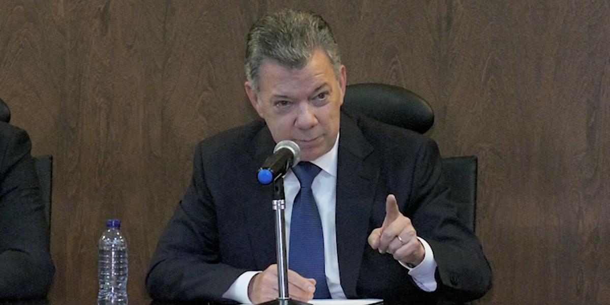 Protesta ciudadana, gran oportunidad para consenso sobre la paz: expresidente Santos