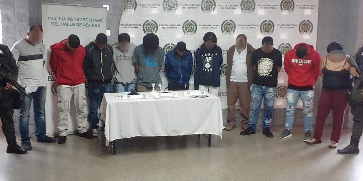 Capturados 23 Integrantes De Dos Peligrosas Bandas Criminales En