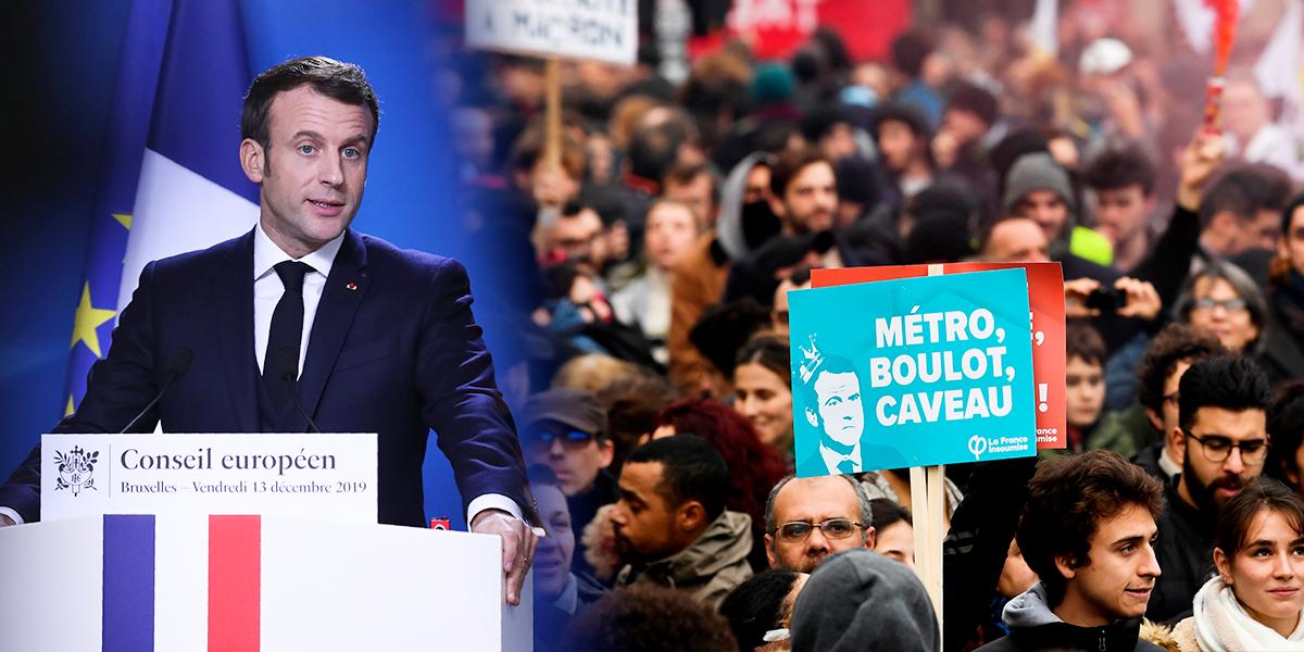 Gobierno de Francia no retirará proyecto de reforma a pensiones, pero está dispuesto a mejorarlo